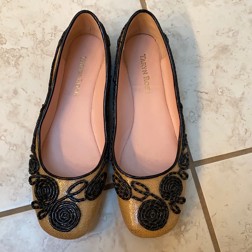 Taryn Rise embellished flats, 7M